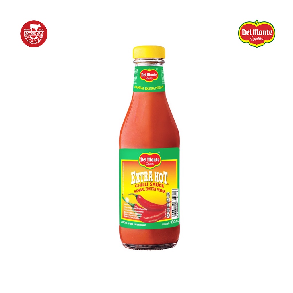 Delmonte Extra Hot Chilli Sauce Botol, Halal