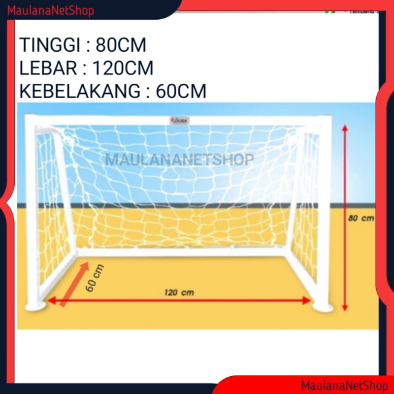 Jaring Gawang Anak/Gawang Mini/Gawang Futsal Latihan Anak/Gawang Bola Anak