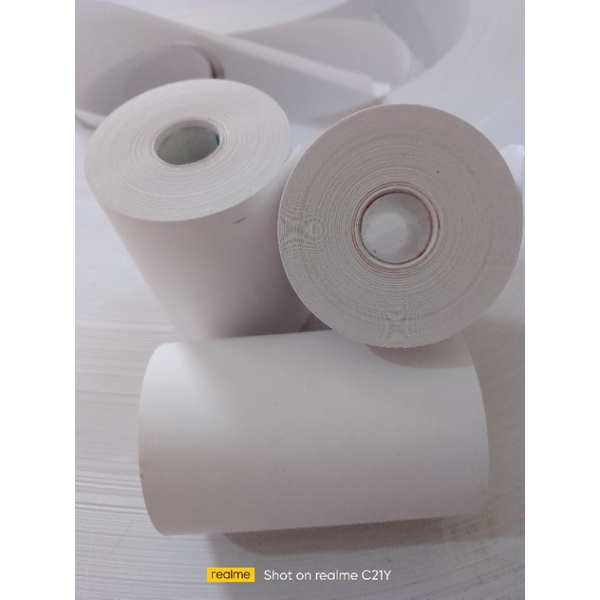 

kertas kasir thermal edc bluetooth ukuran 58x40 Coreles