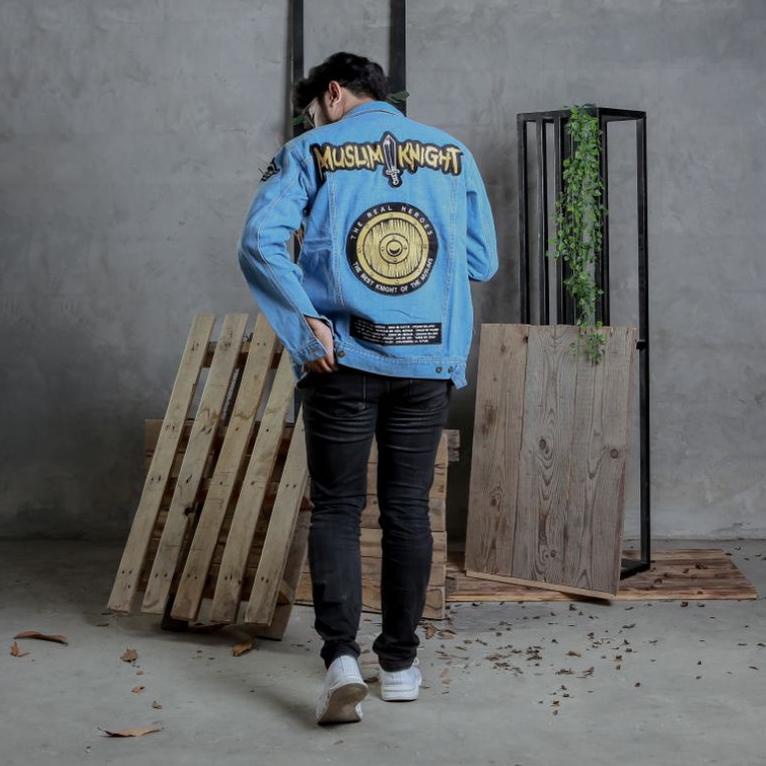 JAKET DENIM BRUTALIST JEANS PRIA WANITA UNISEX /JAKET DEWASA/JAKET LEVIS/JACKET DENIM/JAKET JEANS TE