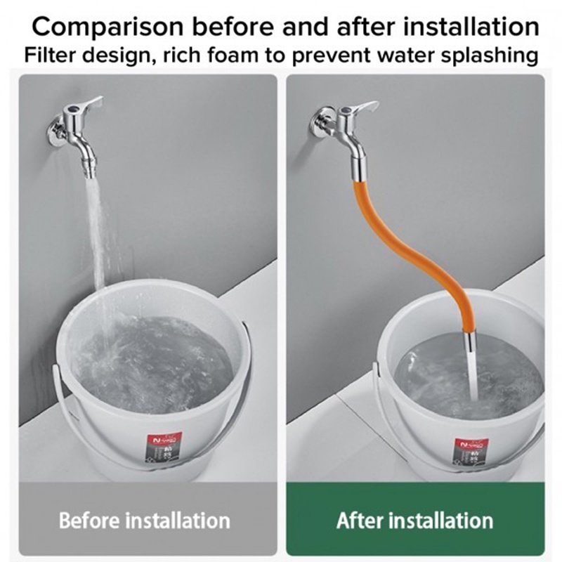 Selang Sambungan Kran Air Flexible Putar 360 Derajat Water Tube