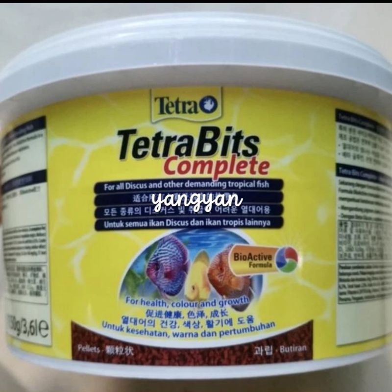 TETRA BITS COMPLETE  BUCKET  1150GR 3.6LITER