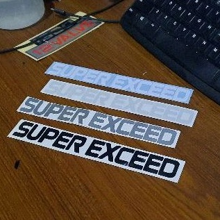 Stiker Mitsubishi Kuda SUPER EXCEED