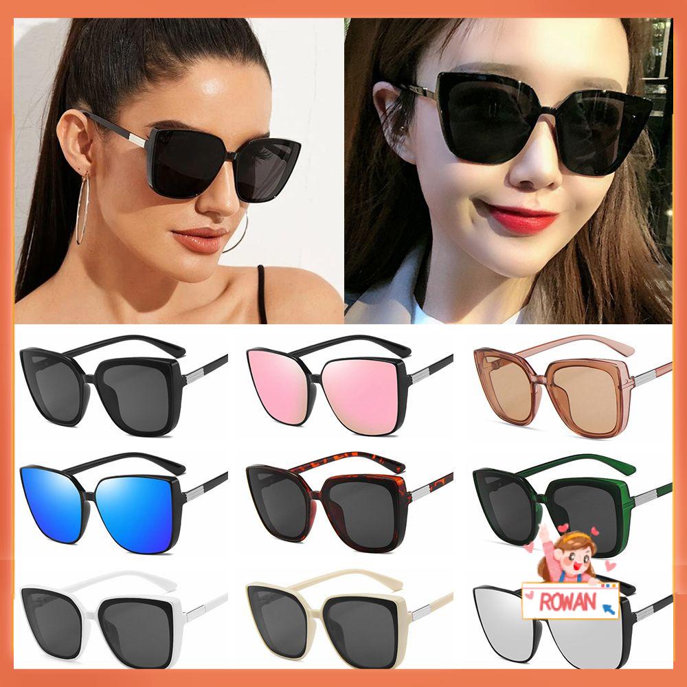 R-flower Oversized Sunglasses Fashion Wanita V400 Kacamata Matahari