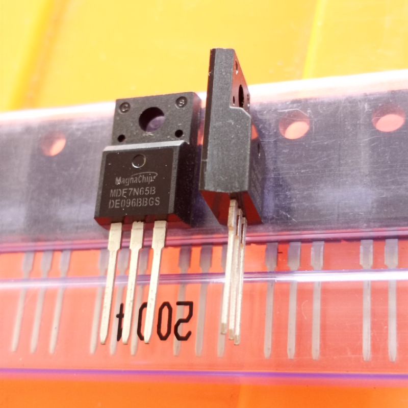 MOSFET N CHANNEL MDF7N65B NEW ORIGINAL 7N65