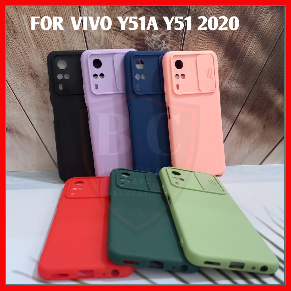 CASE SLIDE CAMERA VIVO Y20 Y20S Y12S Y51 Y51A Y53S 4G VIVO V20