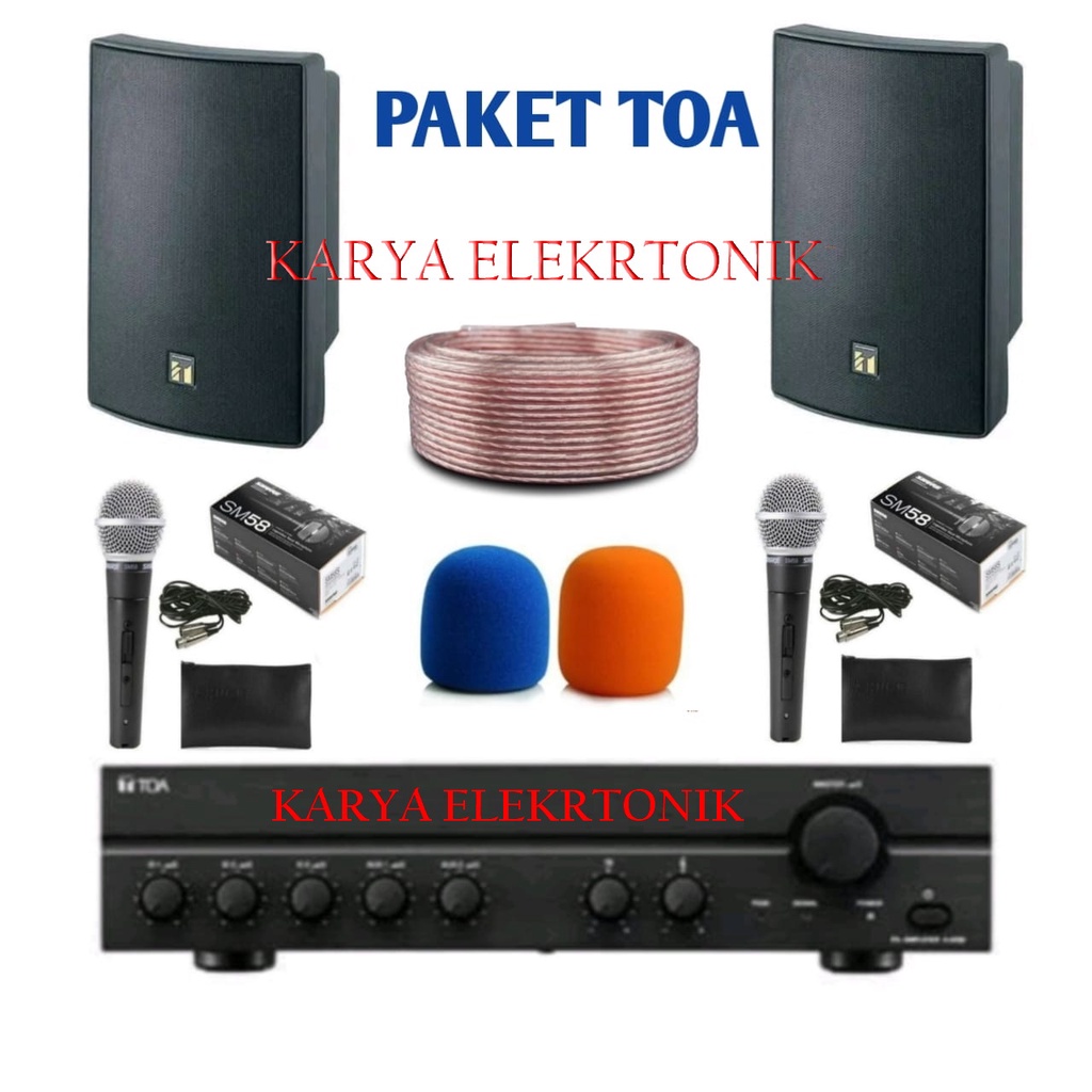 Jual Paket Toa Masjid Speaker Toa Zs 1030b 2 Pcs Paket Toa 2 Speaker