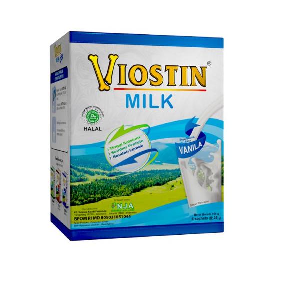 

TERLARIS Viostin Milk - Susu Untuk Jaga Kesehatan Tulang & Sendi 1 Box (6 Sachet) 