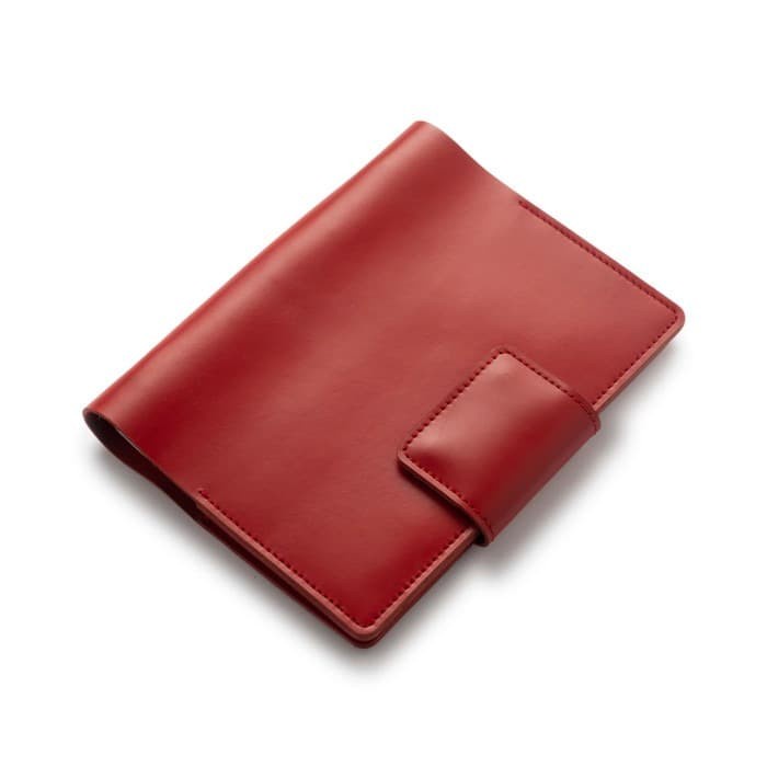 

PHBD1006 BINDER KULIT ASLI A5 AGENDA RING LOOSE LEAF WARNA MERAH