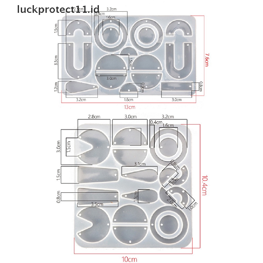 /Fashion Hot// Fashion// Silikon Anting Liontin Perhiasan Cetakan Resin Casg Cetakan Alat DIY Epoxy Making.