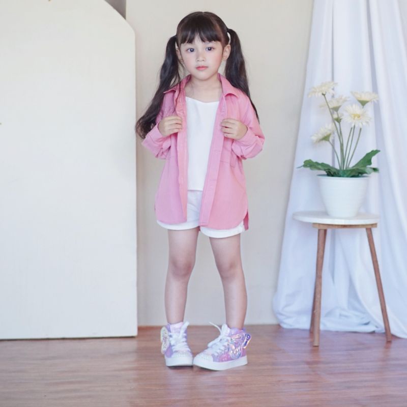 Ready ‼️ Kemeja Oversized Dewasa &amp; Anak by Bigbugs