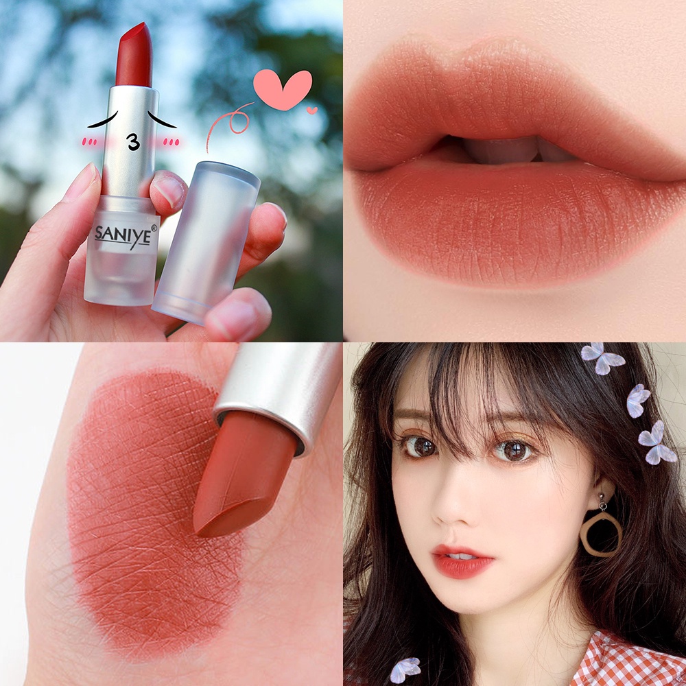 ❤ MEMEY ❤ SANIYE Velvet Matte Lipstick K2000 ✔️BPOM