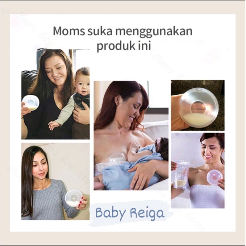 Wadah Penampung Asi Silikon Breast Milk Collector