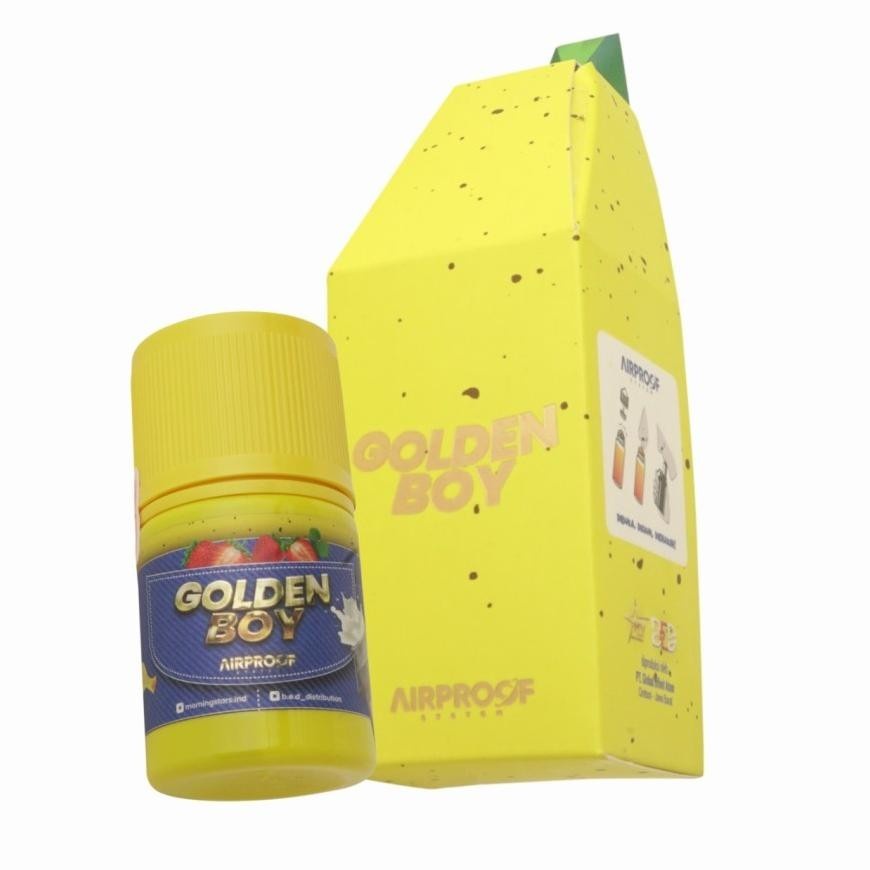 GOLDEN BOY BANANA FLA 60ML BY MSI x BED LIQUID FREEBASE GOLDEN BOY