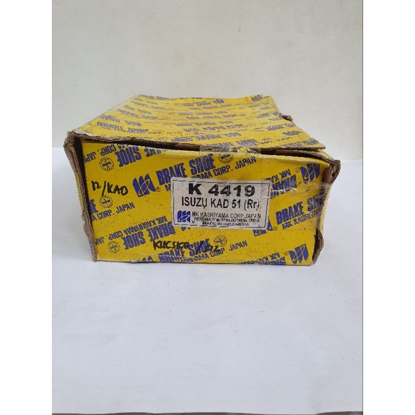 Kampas Rem Belakang Isuzu KAD 51 Brake Shoe MK