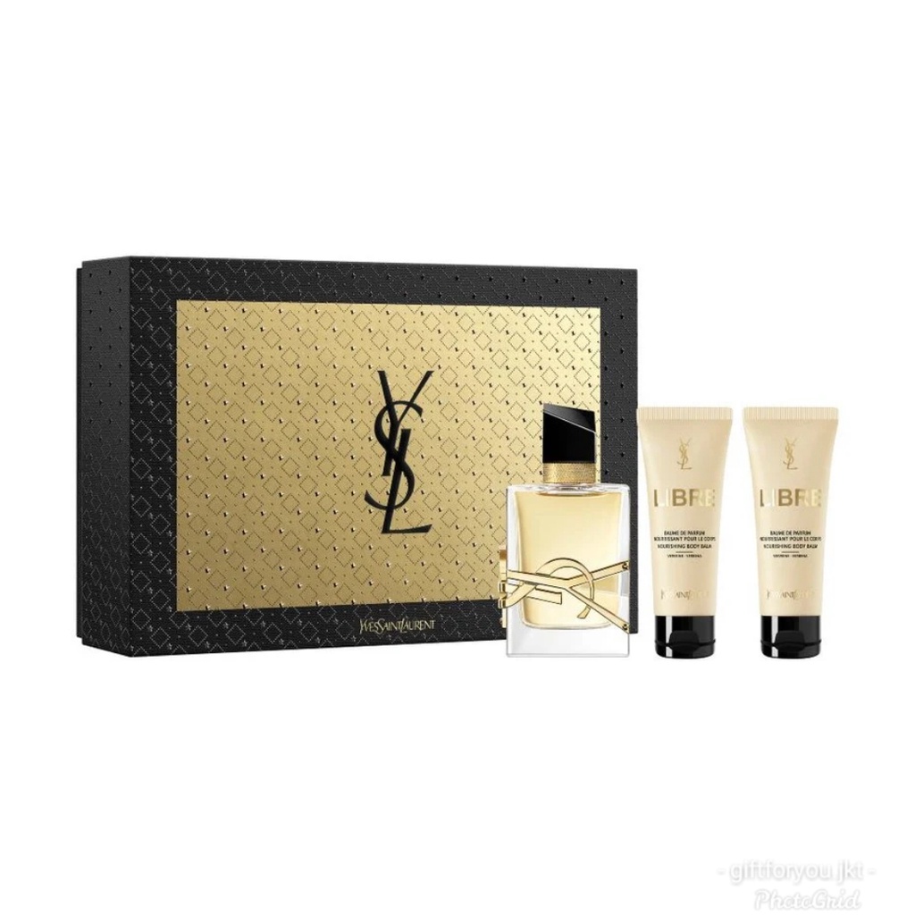 Hampers Gift Set Libre Eau De Parfum EDP 50 ml Holiday Body Lotion Hadiah Bingkisan Wanita Perempuan