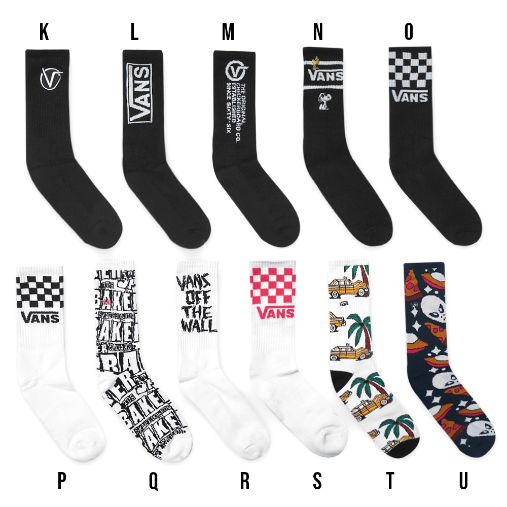 VANS Graphic Mid Crew Socks