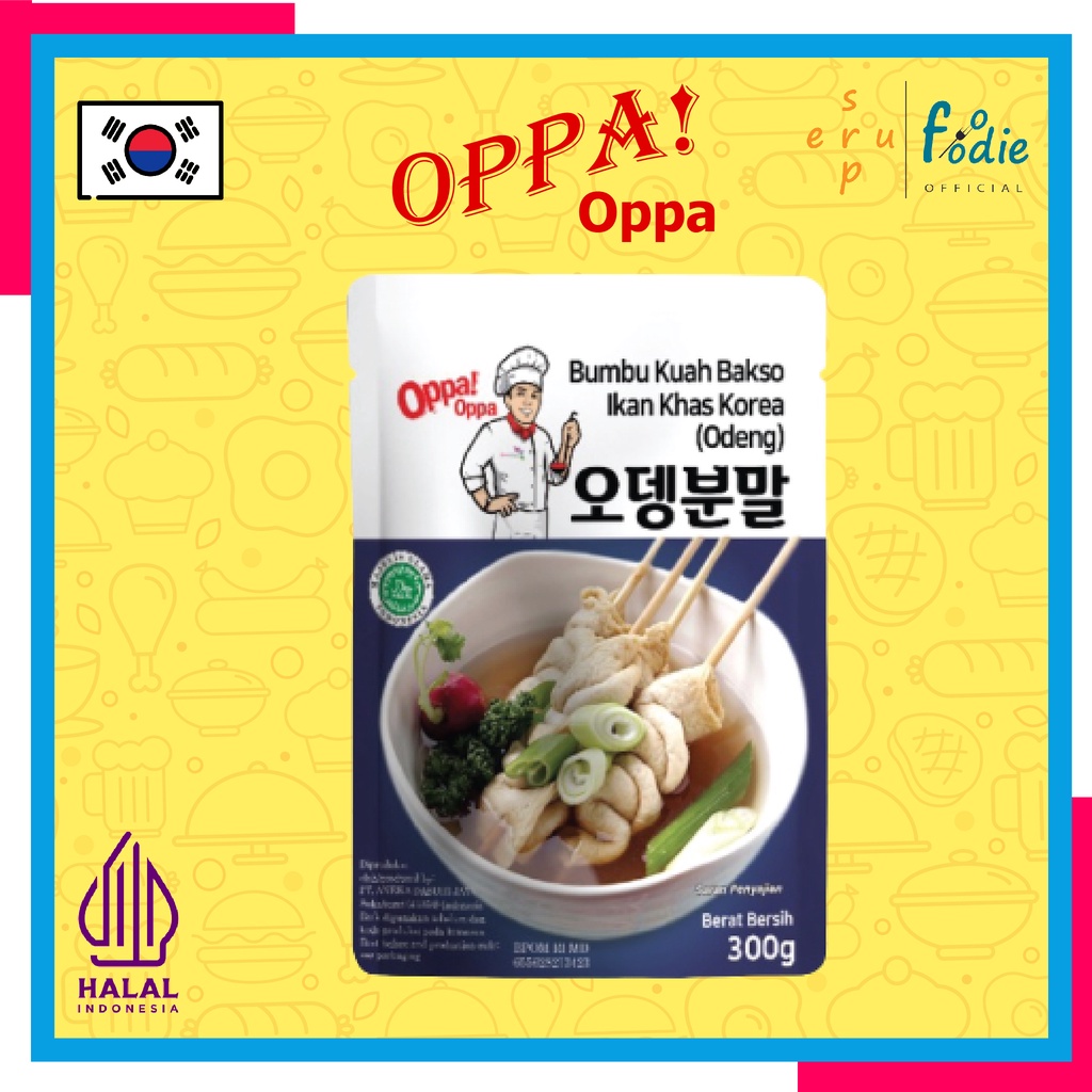 

SUPERFOODIE Bumbu Oden / Bumbu Odeng / Seasoning Eomuk Korean Fishcake / Bumbu Otak Otak Tenggiri Makanan Korean Food Berat 500 Gram