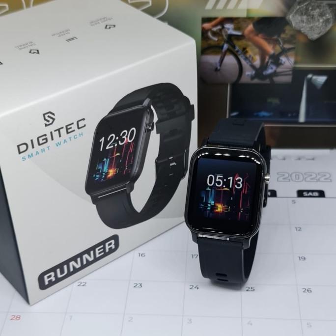 Jam Tangan Wanita Digitec Smart Watch Karet Digitec Runner Original