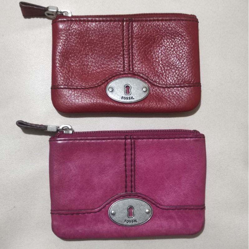 Dompet Fossil Maddox Marlow Coin Card Koin Kartu STNK Medium Wallet Preloved