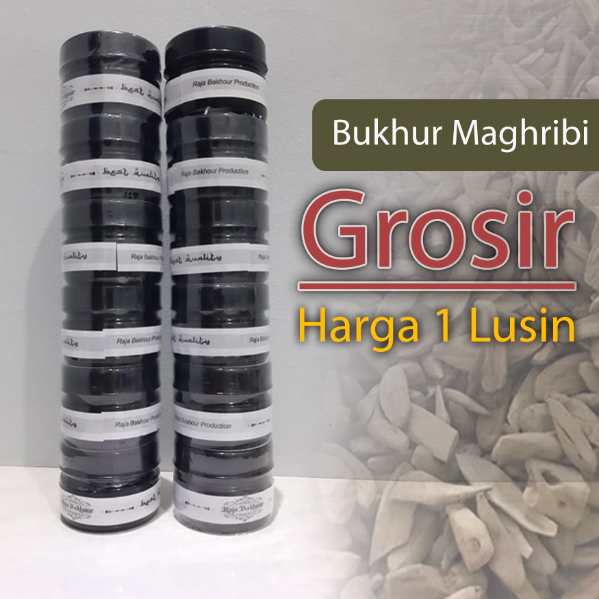GROSIR BUKHUR MAGHRIBI 1 LUSIN BUHUR TERMURAH