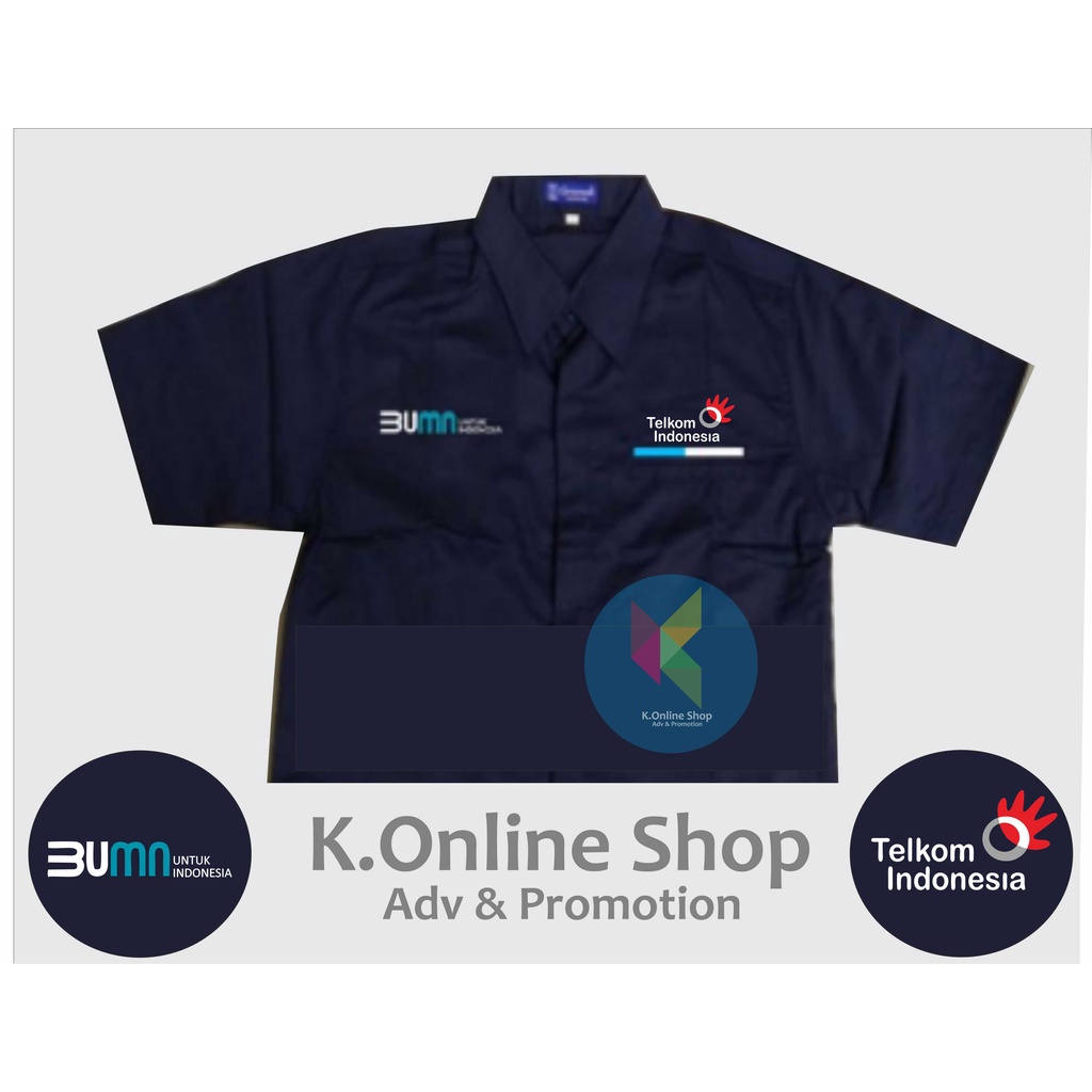 kemeja bumn telkom indonesia seragam bumn telkom indonesia baju bumn telkom indonesia
