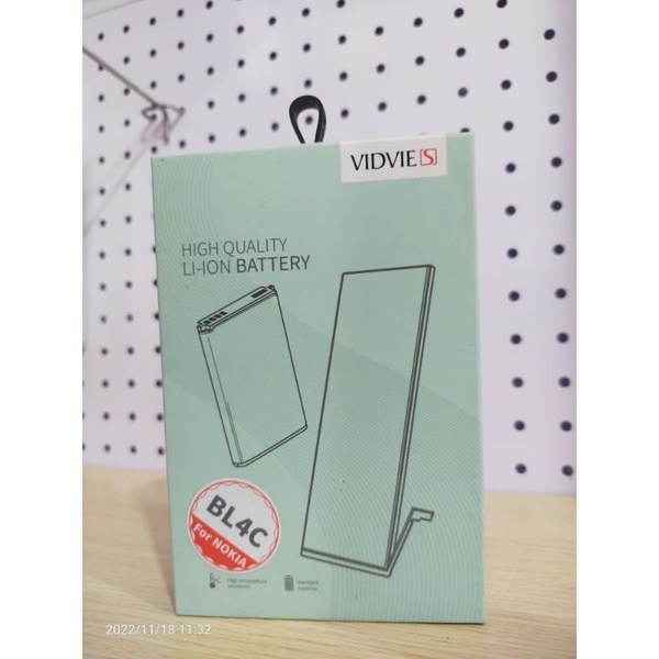BATERAI VIDVIE-S NOKIA BL4C