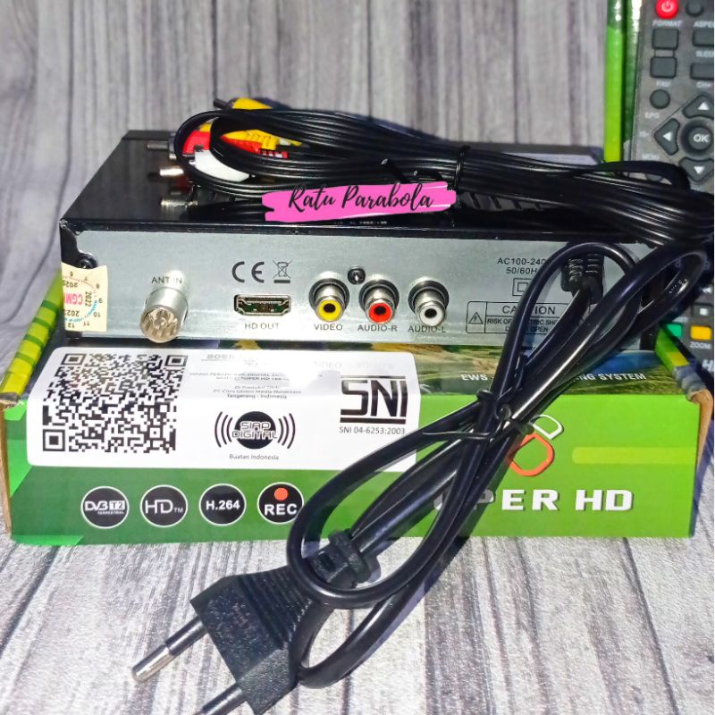 Set top box HARIMAU / KOMODO SUPER HD 168 GOL