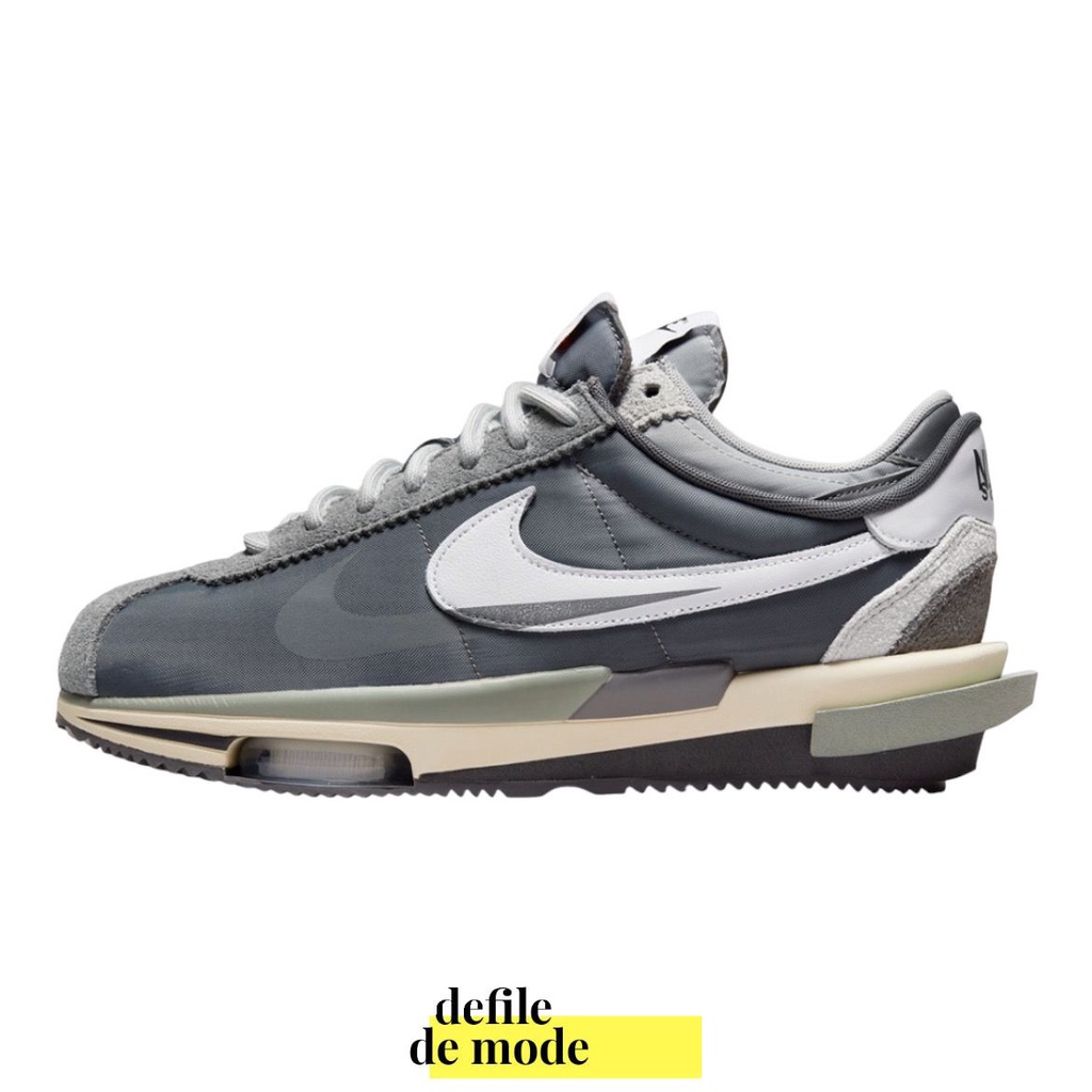 NIKE SACAI CORTEZ 4.0 GREY