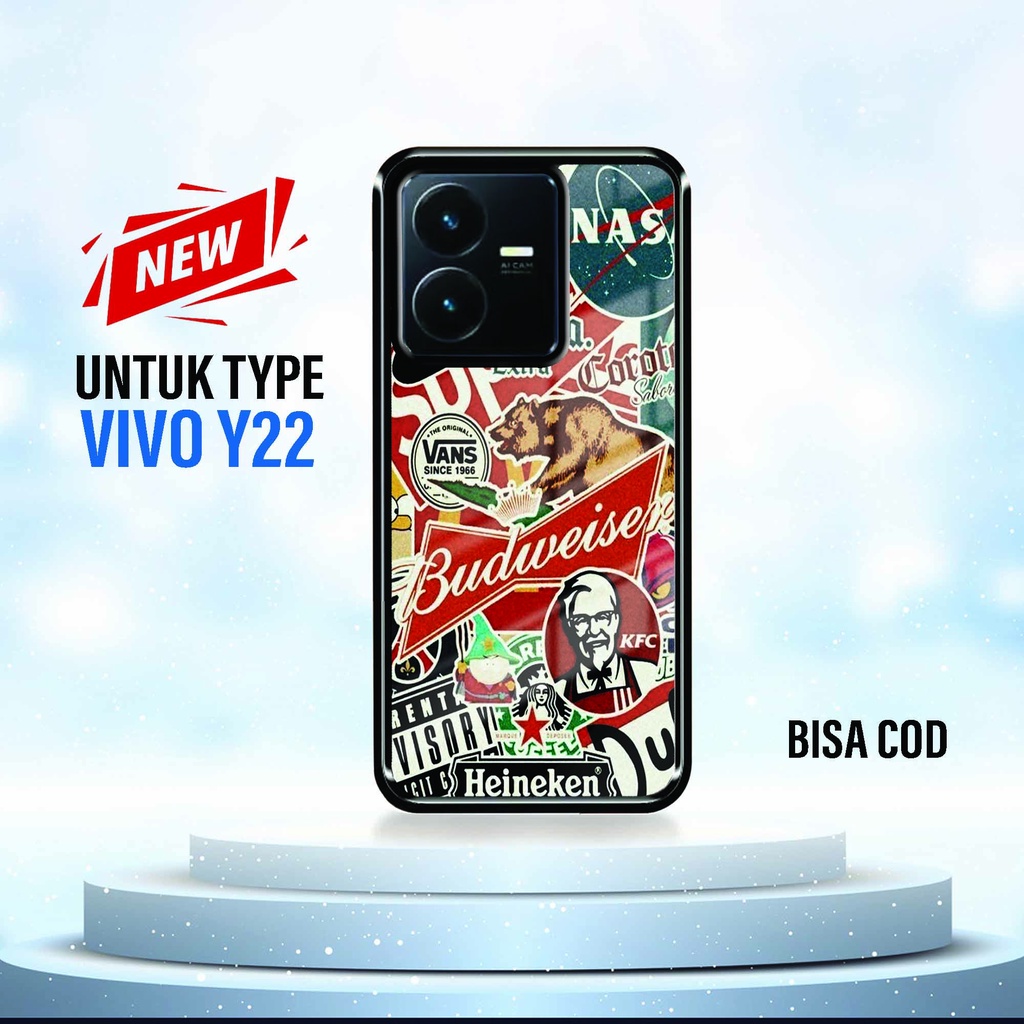 Case VIVO Y22 TERBARU - Case HP VIVO Y22 Untung Case - Case Termurah Dan Terlaris - VIVO Y22 - Casin