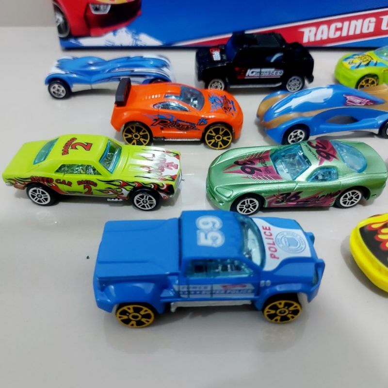 Diecast Hotwheels Isi 10 Pcs Alloy - Set Miniatur Mobil Hot Wheels Anak Laki Cowok