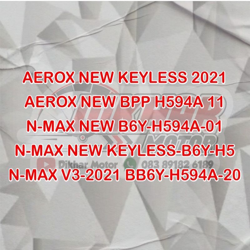 ALAT REMAP NEW YAMAHA NMAX AEROX TAHUN 2021