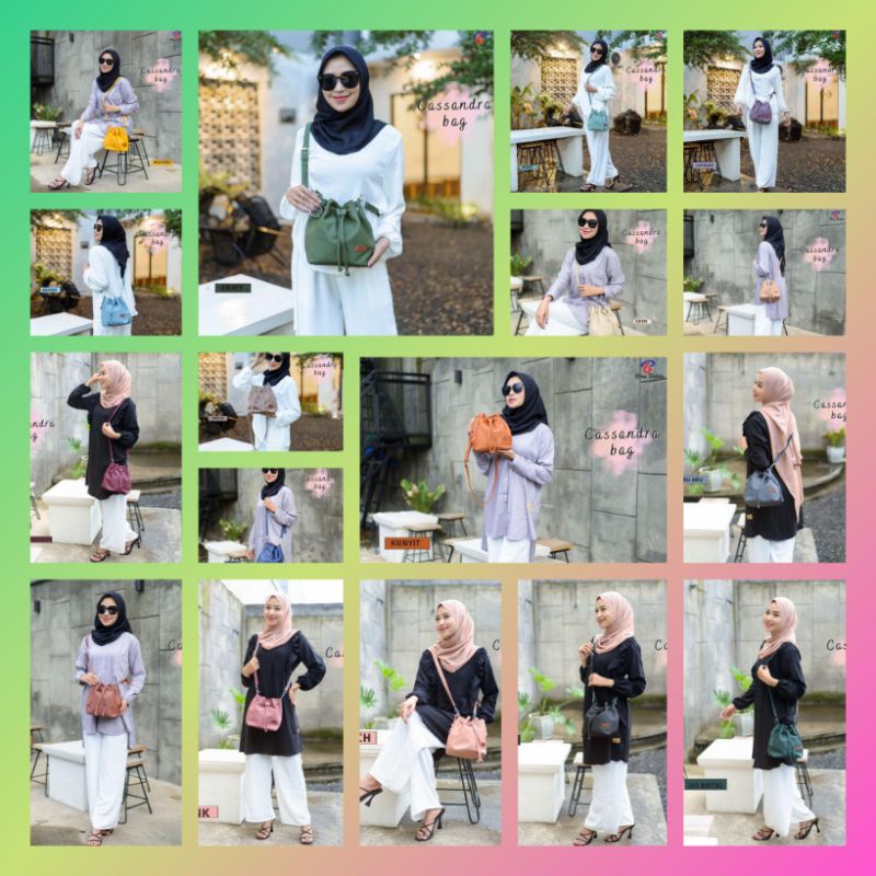 CASSANDRA BIRU TSABITA/CASSANDRA BAG BIRU TSABITA /TAS CASSANDRA BIRU TSABITA