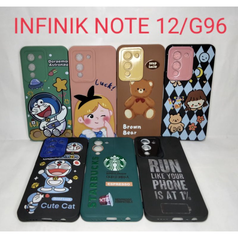 SOFTCASE GAMBAR ANIMASI TERBARU INFINIK NOTE 12/G96