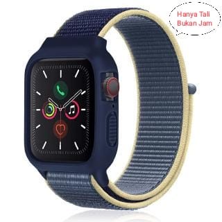 [DGS] Strap Canvas Smartwatch T55 T500 2 in 1 Colorful Nylon Strap Fpr Apple Watch 7 41mm 45mm iWatcg Soft Ban