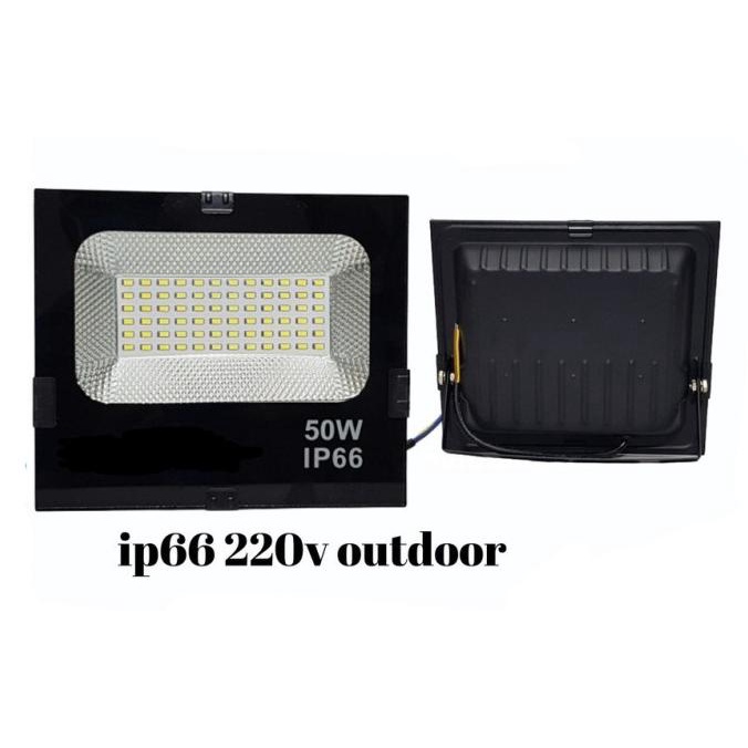 Lampu Tembak Sorot Led 50W 50 Watt Lapangan Taman Outdoor Halaman