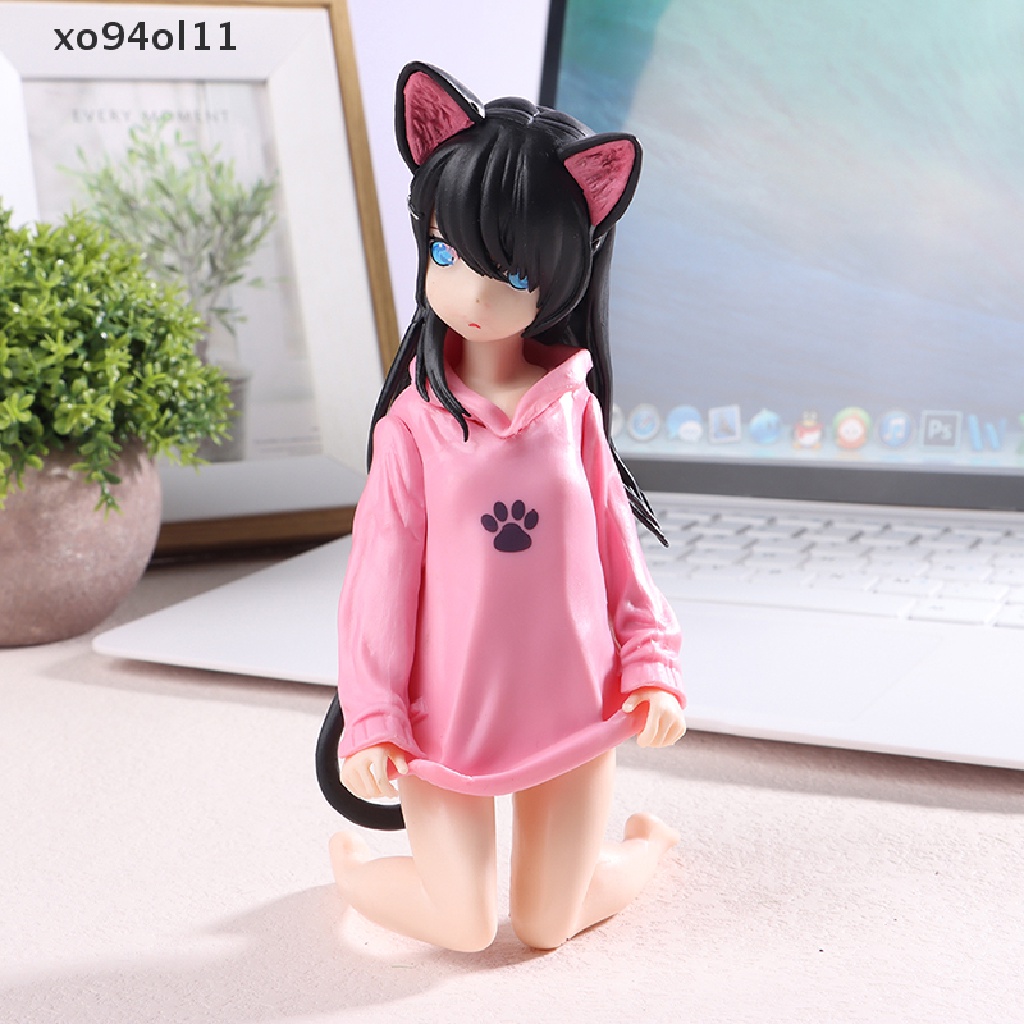 Xo Tokoh Anime Ripuka Action Figure Sexy Kat Meisje Cijfers Collection Model Mainan OL