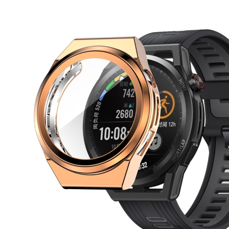 Zzz Cover Pelindung Untuk GT3 SE Watch Waterproof TPU Screen Protector-Shell Frame Smartwatch Housing Kaca Film Accessor