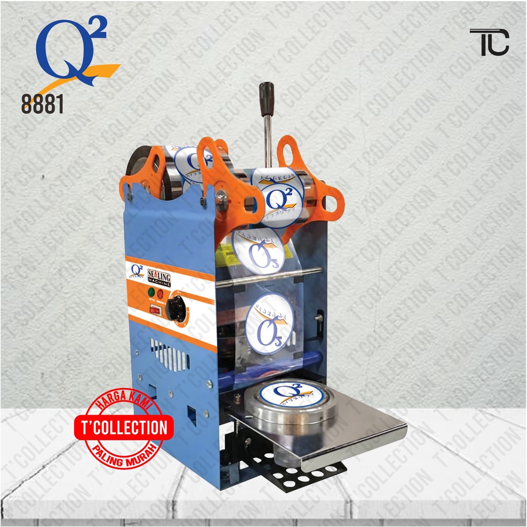

SEALING MACHINE CUP SEALER Q2 8881 Penutup/Penyegel Gelas Minuman