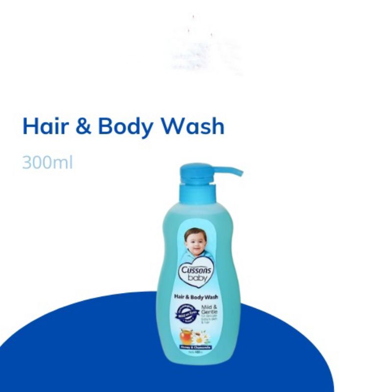 Cussons Hair and Body Wash 100+100