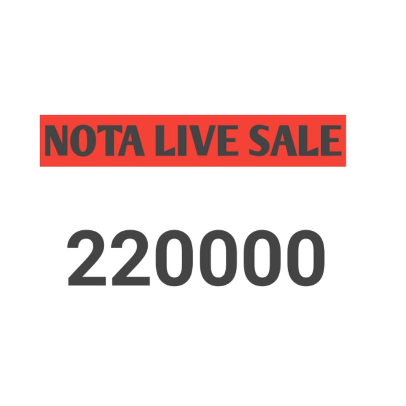 nota live sale tanaman hias caladium hybrid