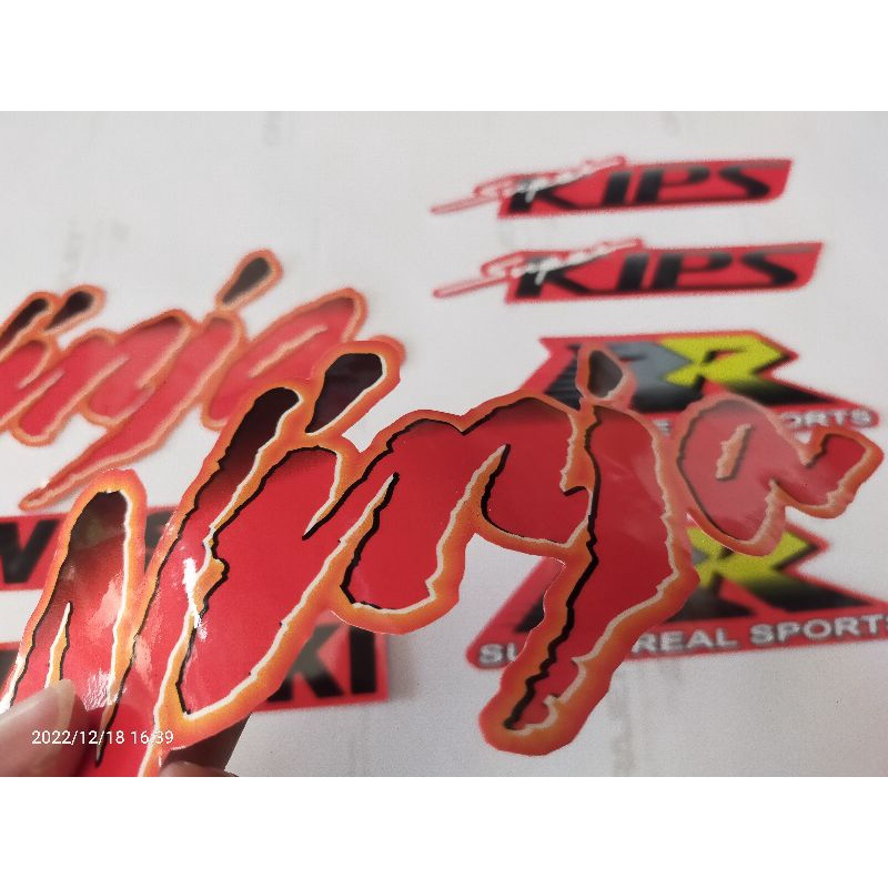 striping ninja rr old orange 2007