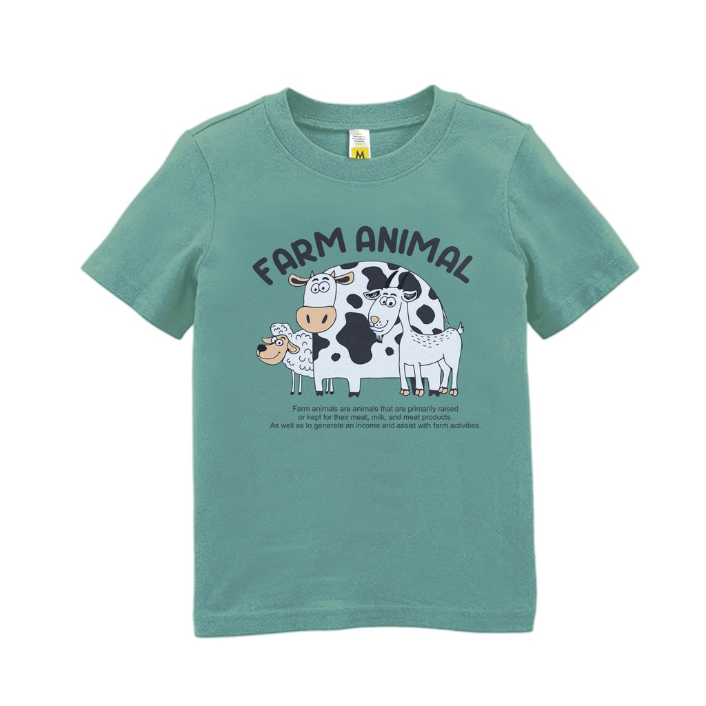 KAOS ANAK ANIMALS PEDIA  1 - 10 T