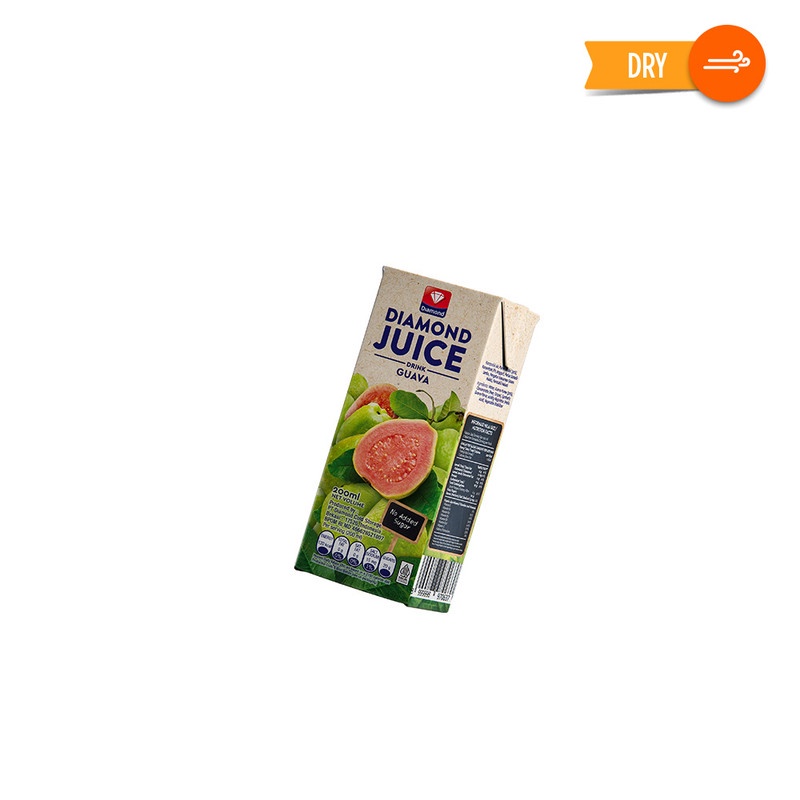 DIAMOND JUICE UHT GUAVA 200 ML