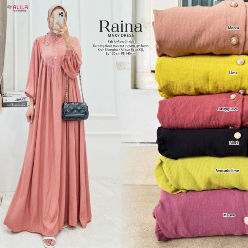 RAINA MAXY DRESS ORI BERLABEL ALILA