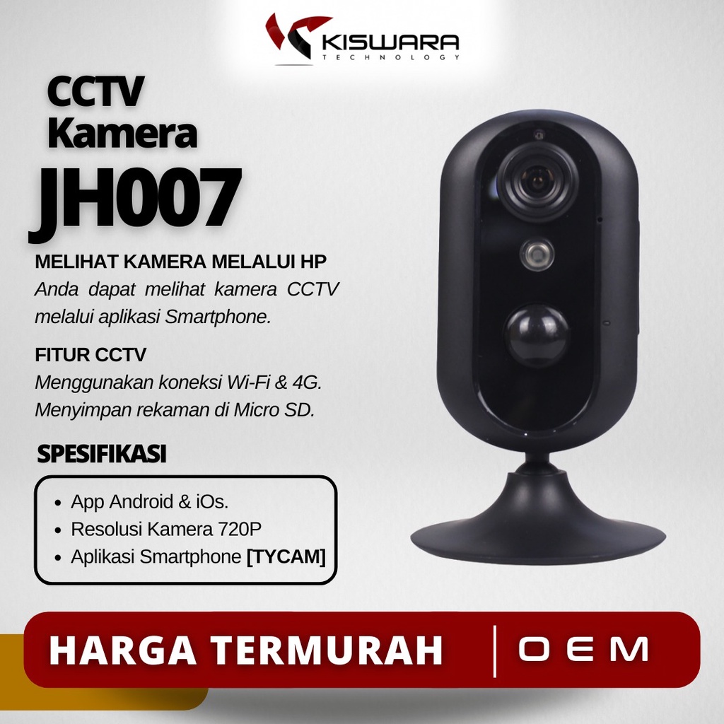 JH007 CCTV IP Smart 4G WIFI Home Camera [TYCAM]