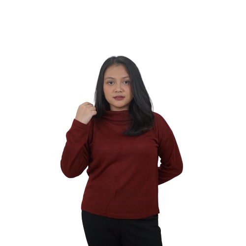 KALILA - TURTLENECK KNIT Atasan Rajut Halus Wanita Dewasa | Atasan Rajut Cewek