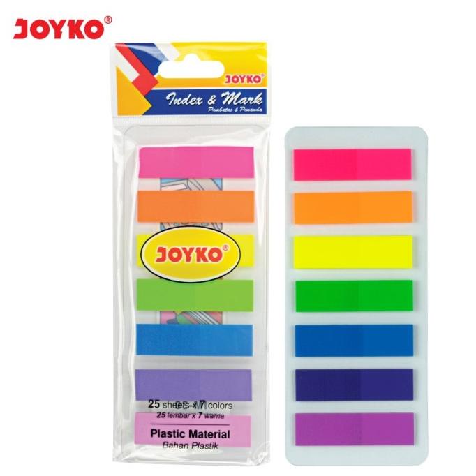 

Index & Mark / Penanda / Pembatas buku Joyko IM-30 / Plastik per set