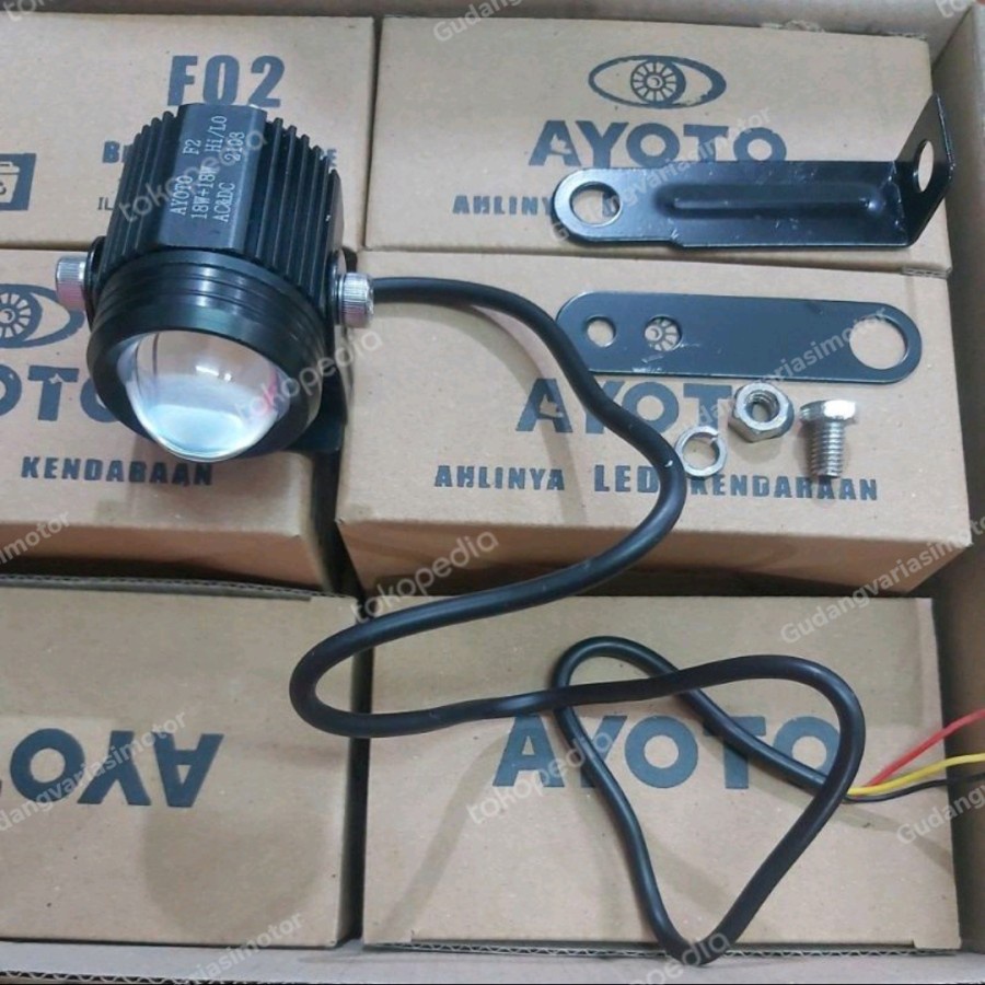 Lampu Tembak Laser D2 PLUS Hi Loo 20 Watt Laser Output model bullaes honda yamaha mio ninja vario mio nmax pcx aerox adv beat scoopy satria fu touring