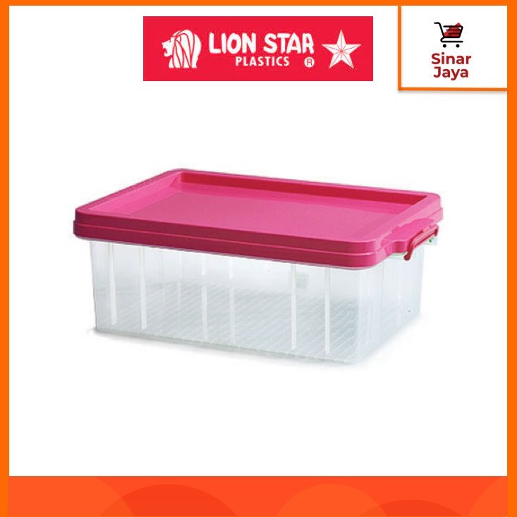 LION STAR FX-3 Clear Box No. 10 (Kotak Penyimpanan)